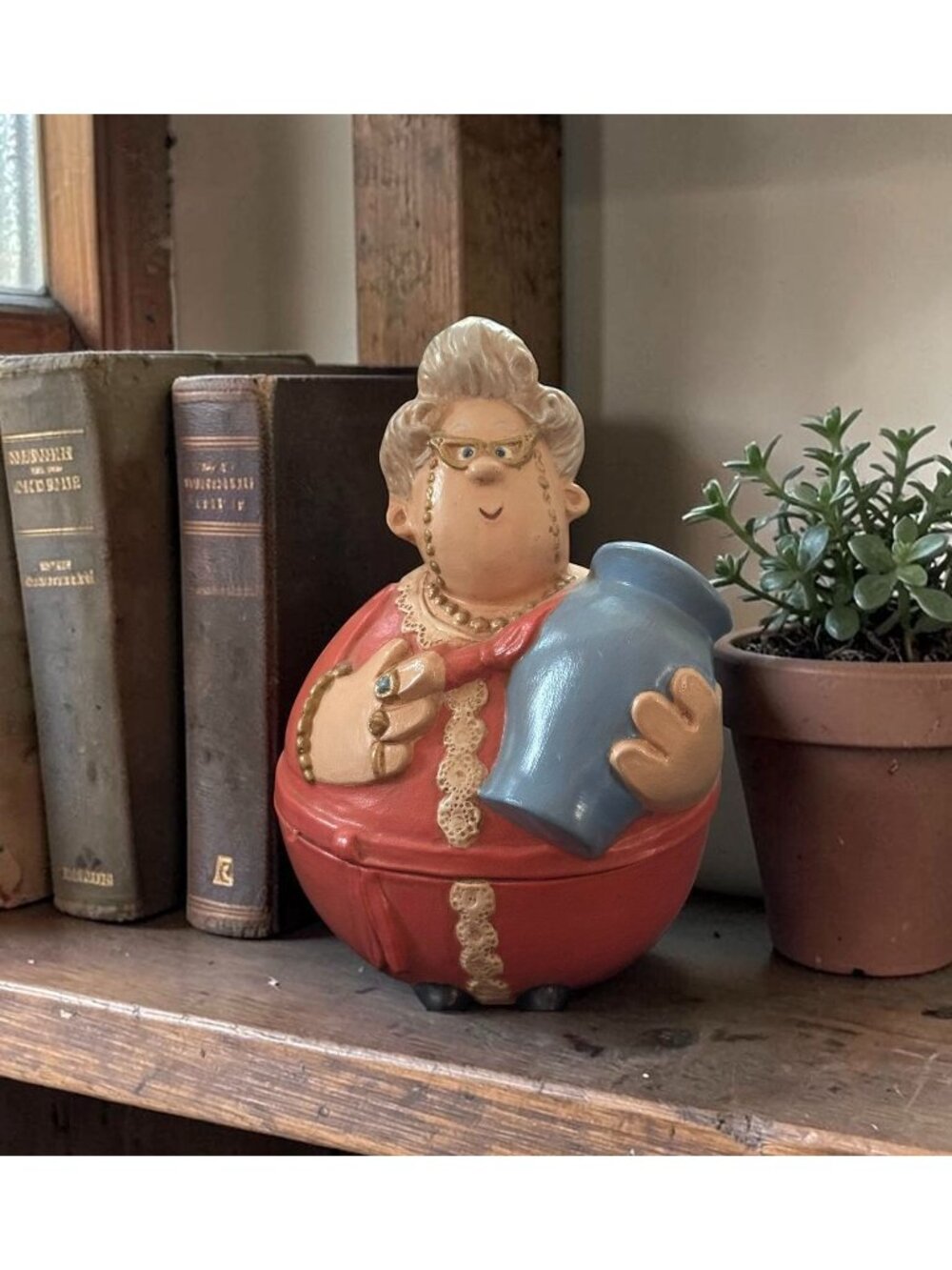 Miss Got Rocks Of Buckhead Ceramic Figurine